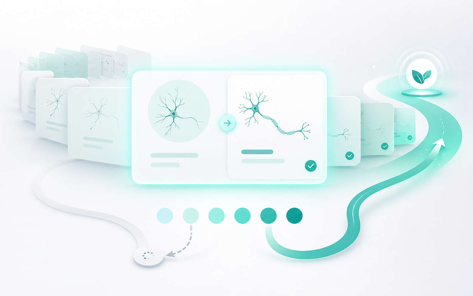 Confidence product preview showing a recall workflow